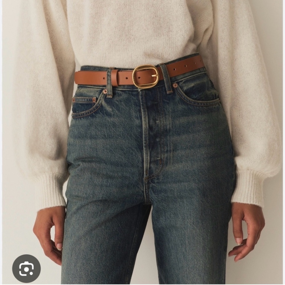 Doen Wyatt Brown Leather Belt S/M